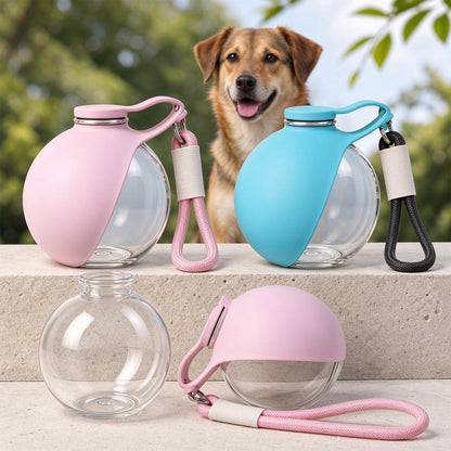 2-in-1 Portable Dog Water Bottle