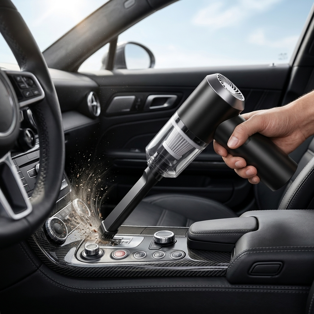 3-in-1 Mini Handheld Car & Home Vacuum Cleaner