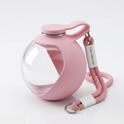 2-in-1 Portable Dog Water Bottle